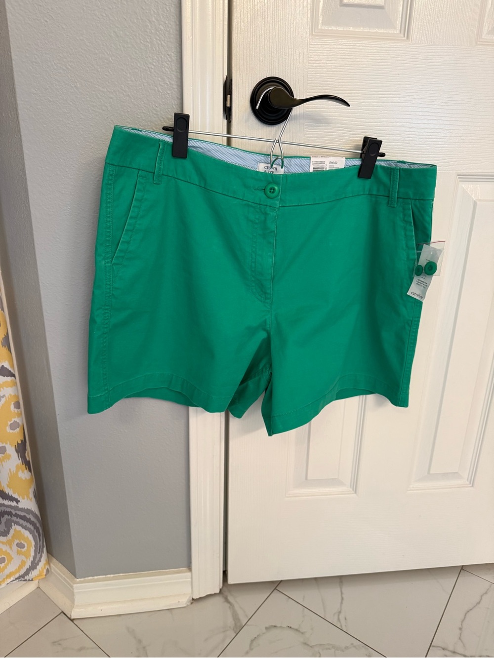 Women's Emerald Green Bermuda Shorts